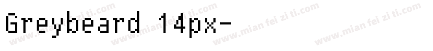 Greybeard 14px字体转换